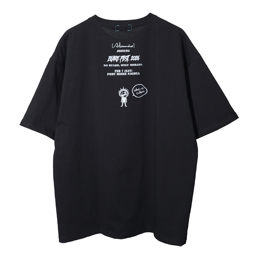 EVENT LIMITED Tee [BLARE FEST. 2026 ver] (BLACK) ..会場販売価格:4,000円 