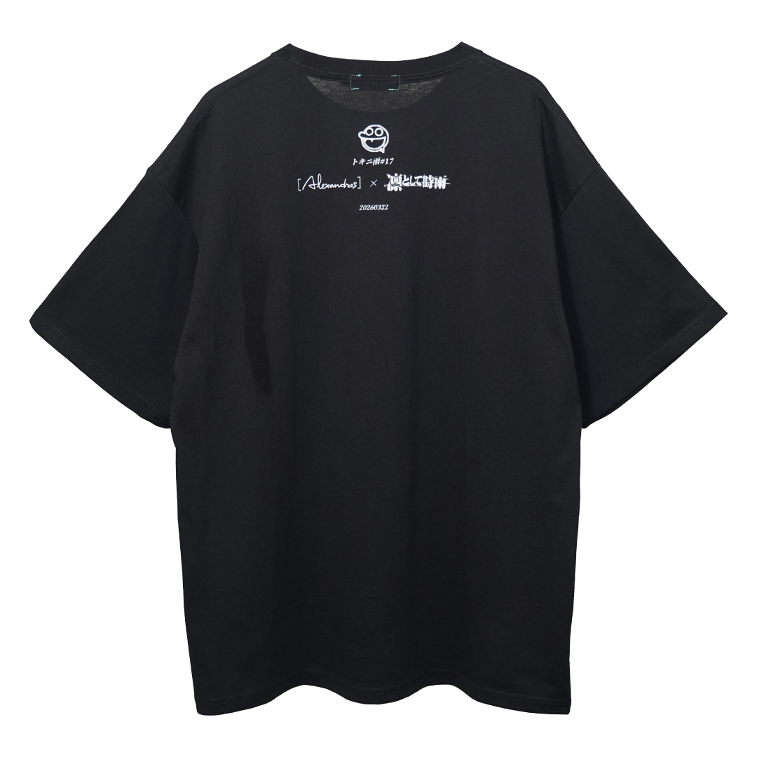 EVENT LIMITED Tee [トキニ雨#17 ver] (BLACK) ..会場販売価格:4,000円 