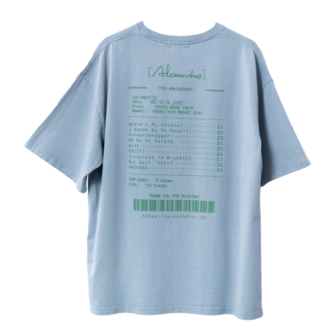 VIP PARTY'25 MEMBER TEE（BLUE GRAY）
