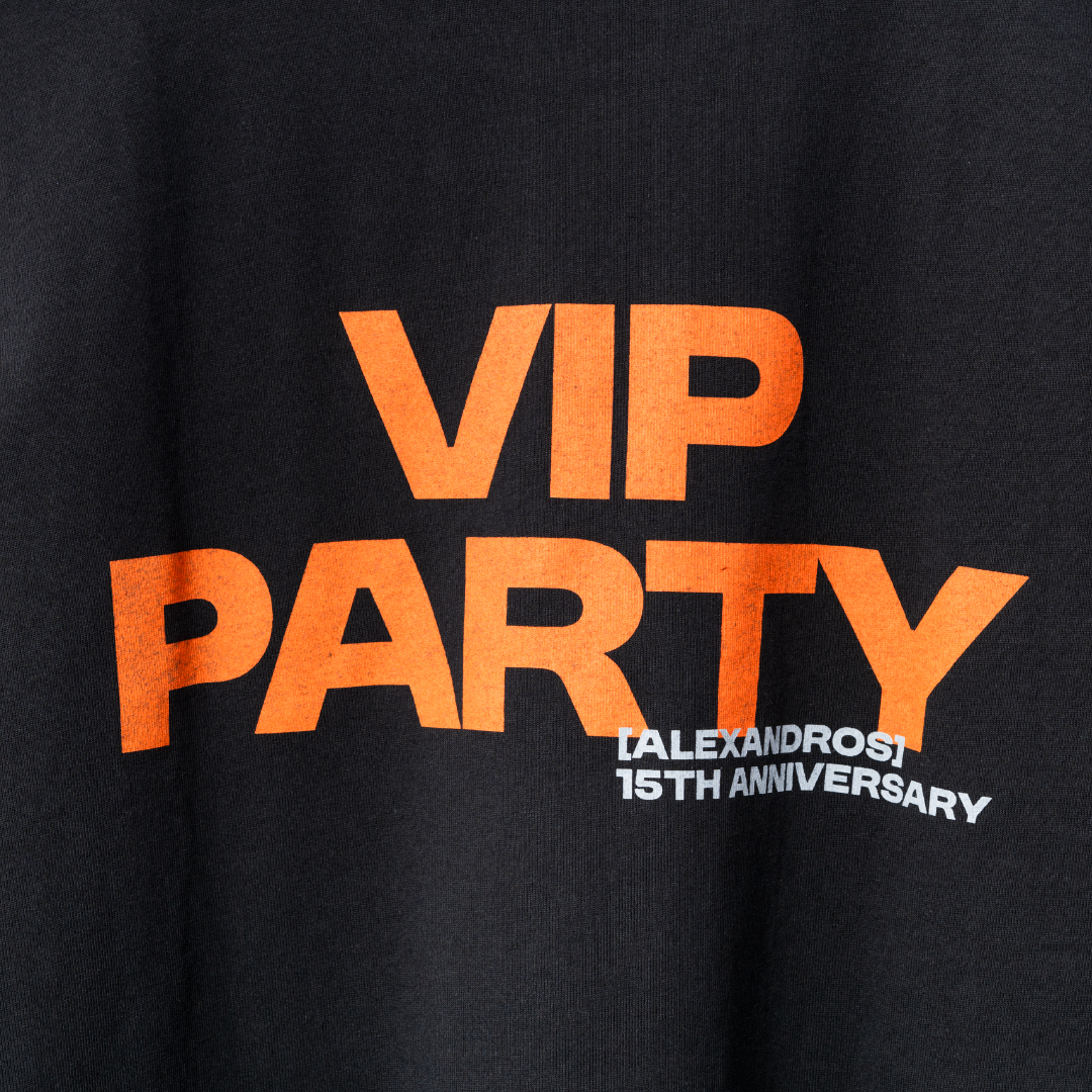 VIP PARTY'25 LONG TEE A（BLACK）