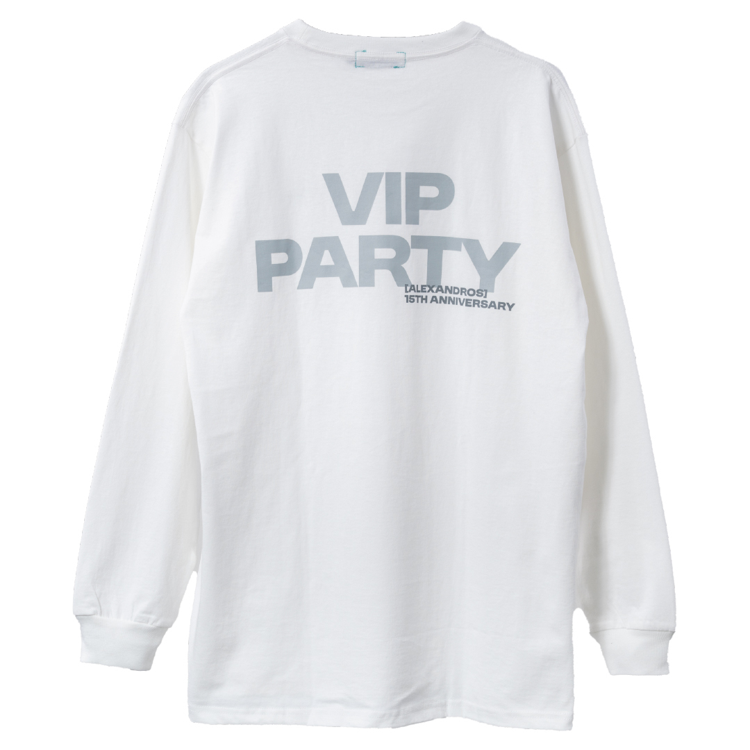 VIP PARTY'25 LONG TEE A（WHITE）