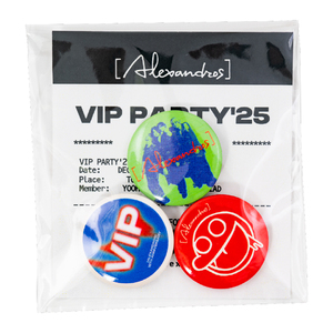 VIP PARTY'25 BADGE SET