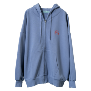 ACCESS ALL AREA FULL ZIP HOODIE（BLUE GRAY）