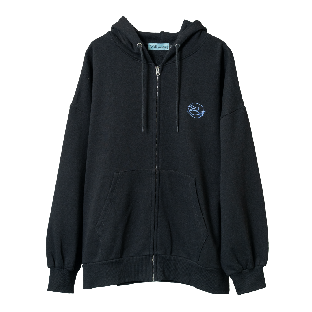 ACCESS ALL AREA FULL ZIP HOODIE（BLACK）