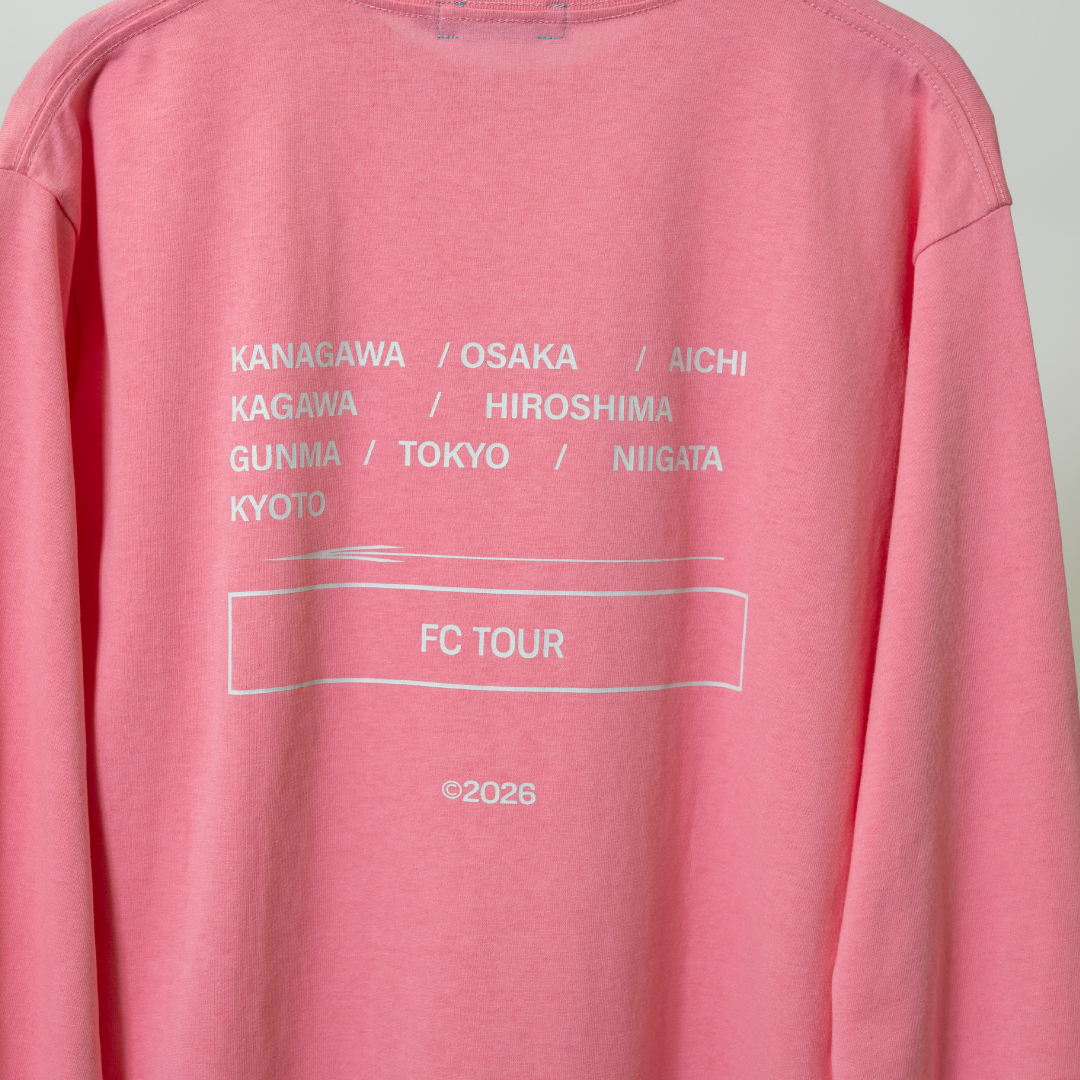 ACCESS ALL AREA LONG TEE（PINK・Masa Pink Model） | [Alexandros