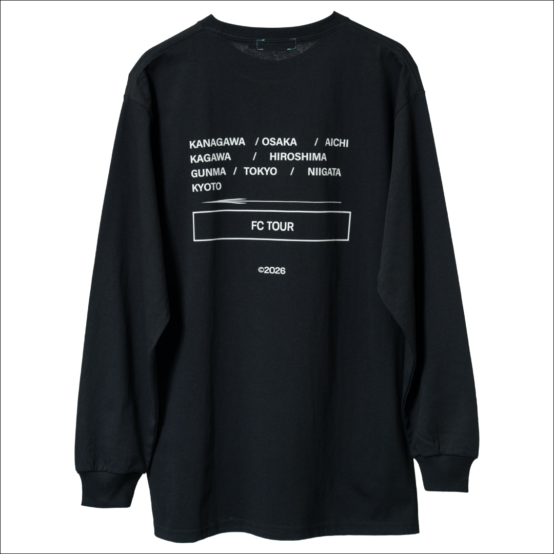 ACCESS ALL AREA LONG TEE（BLACK・Masa Pink Model） | [Alexandros