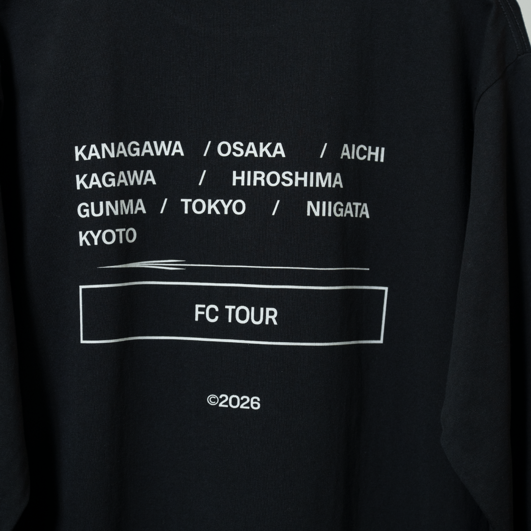ACCESS ALL AREA LONG TEE（BLACK・Masa Pink Model） | [Alexandros