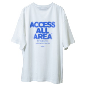 ACCESS ALL AREA  TEE B（WHITE）