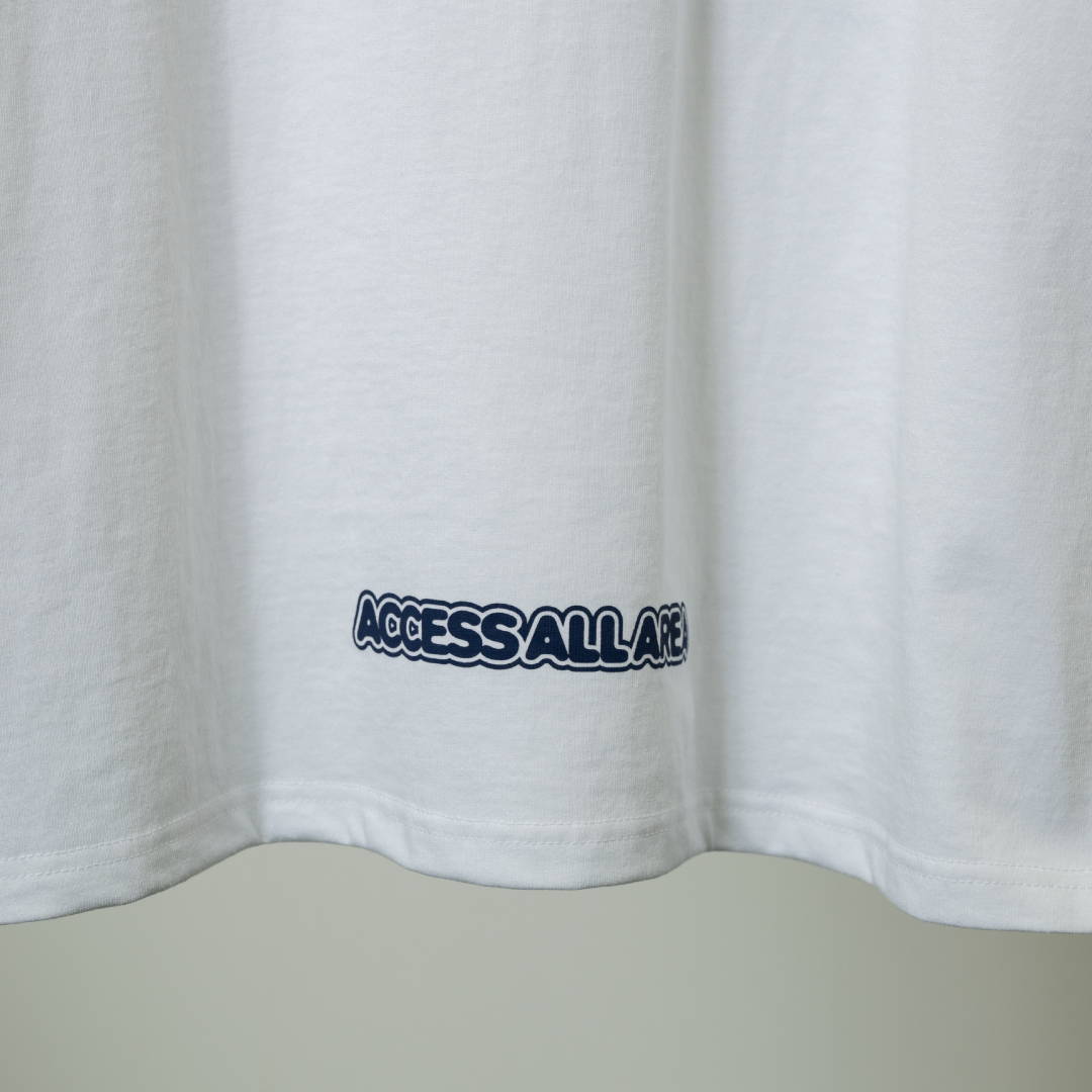 ACCESS ALL AREA TEE A(WHITE)