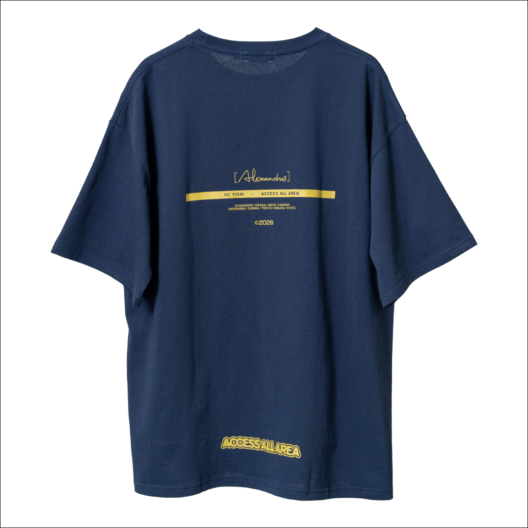 ACCESS ALL AREA  TEE A（NAVY）