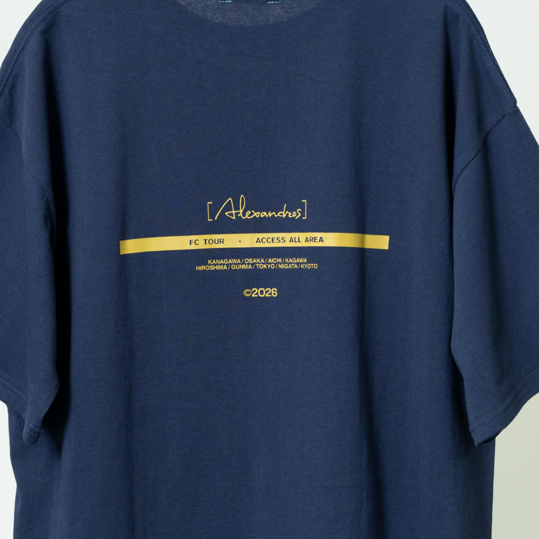 ACCESS ALL AREA  TEE A（NAVY）