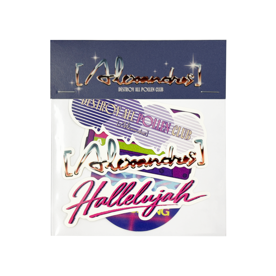 26 Spring.  STICKER SET ..会場販売価格:1,000円 　