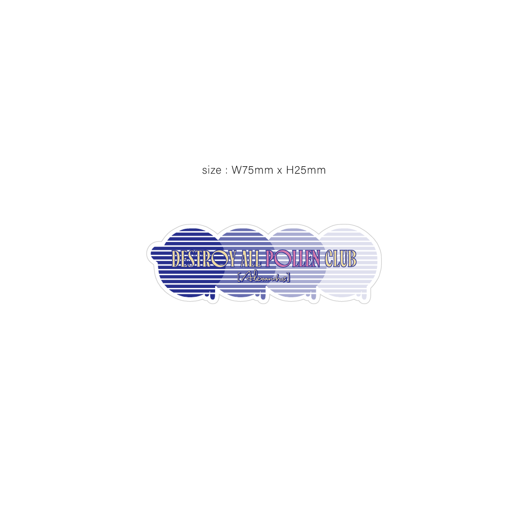 26 Spring.  STICKER SET ..会場販売価格:1,000円 　