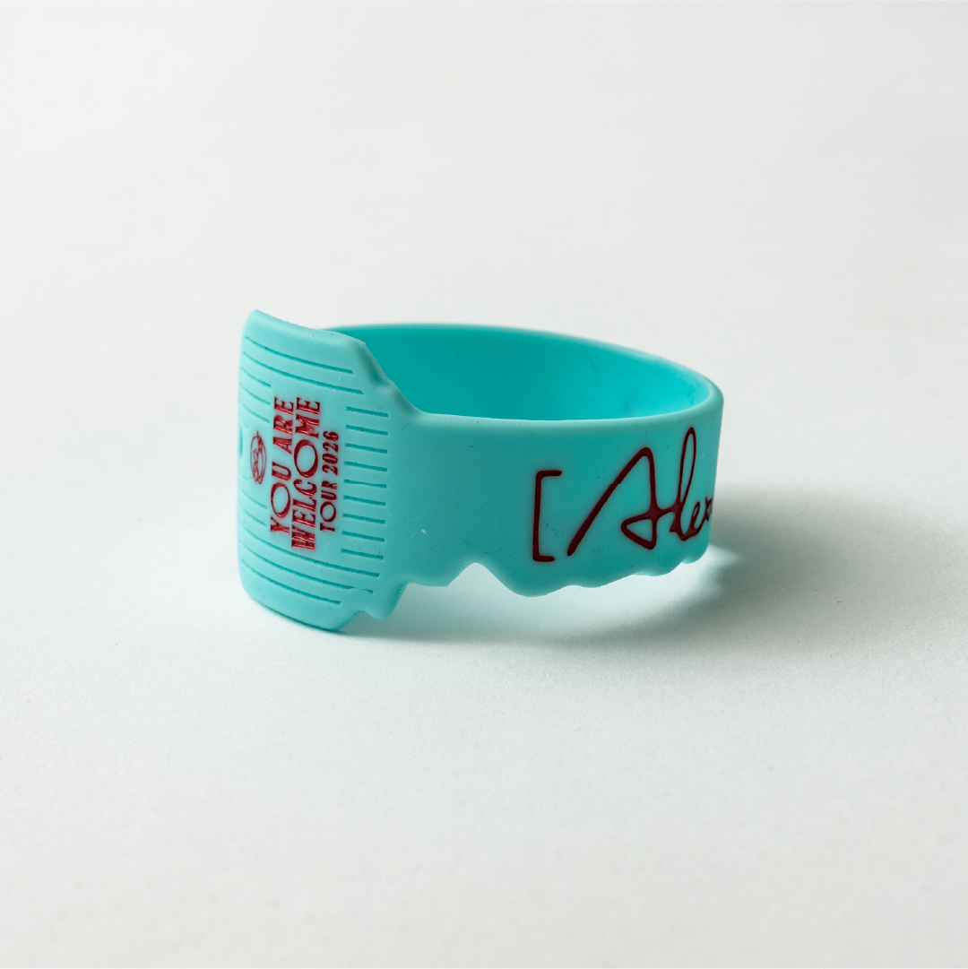 YAW TOUR  RUBBER BAND（2color）..会場販売価格:500円 　