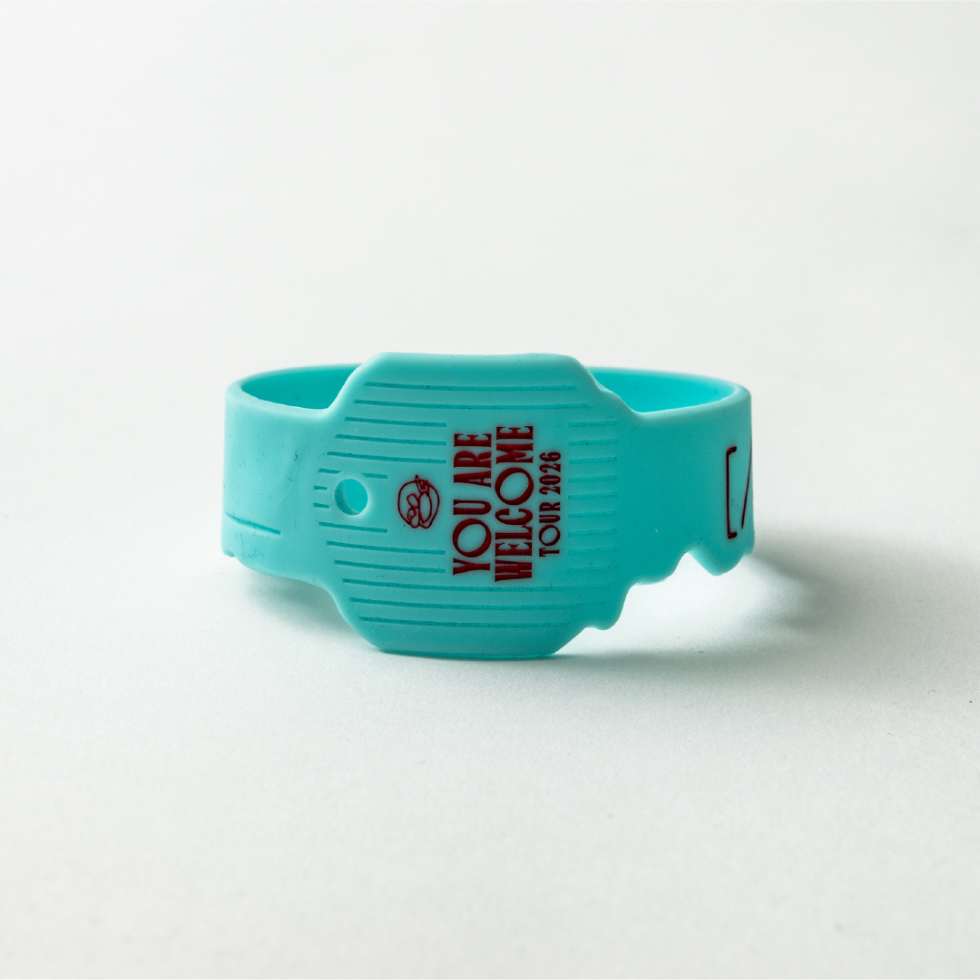 YAW TOUR  RUBBER BAND（2color）..会場販売価格:500円 　