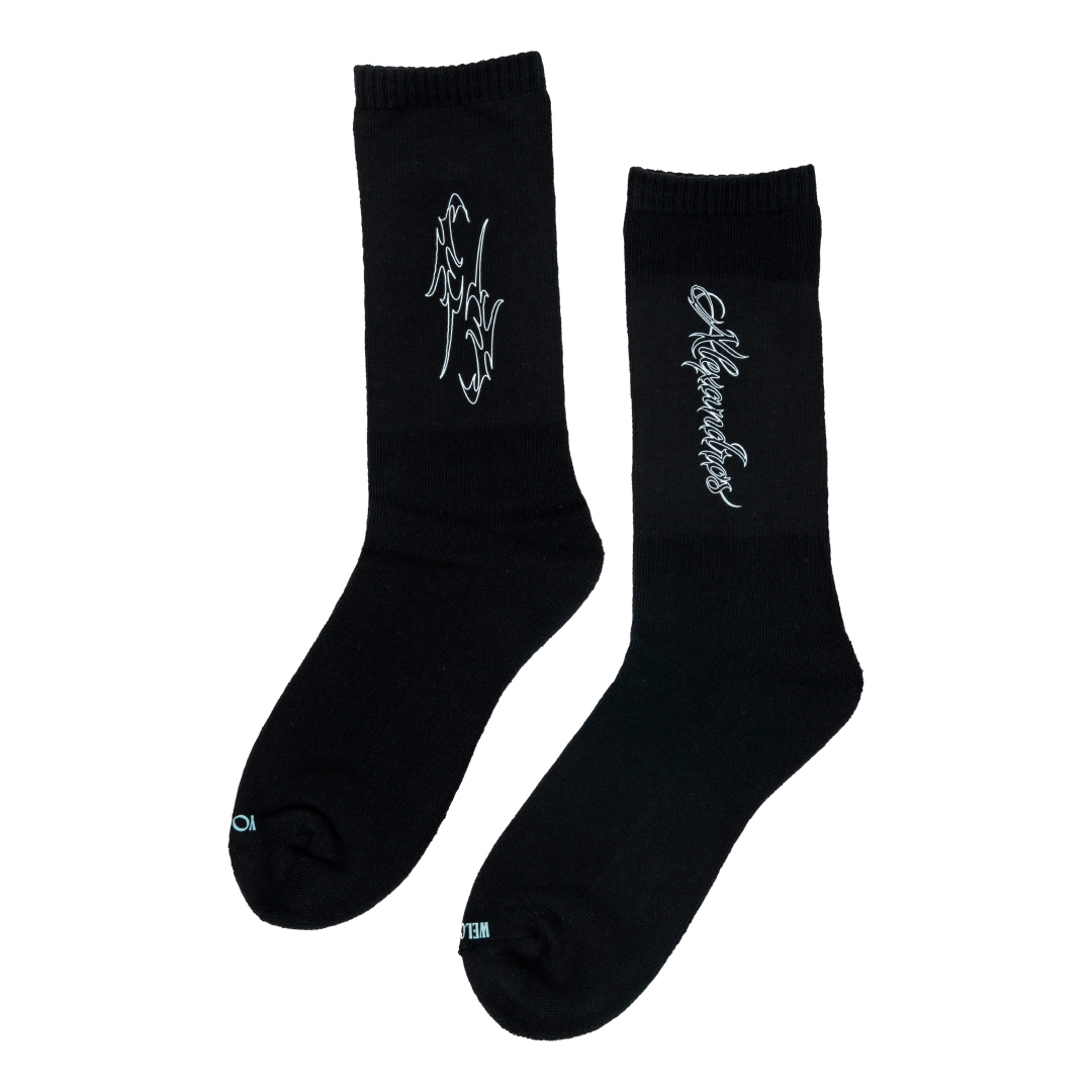 LOGO SOCKS（2color/2size） ..会場販売価格:2,000円 　