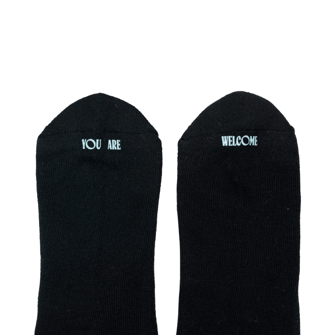 LOGO SOCKS（2color/2size） ..会場販売価格:2,000円 　
