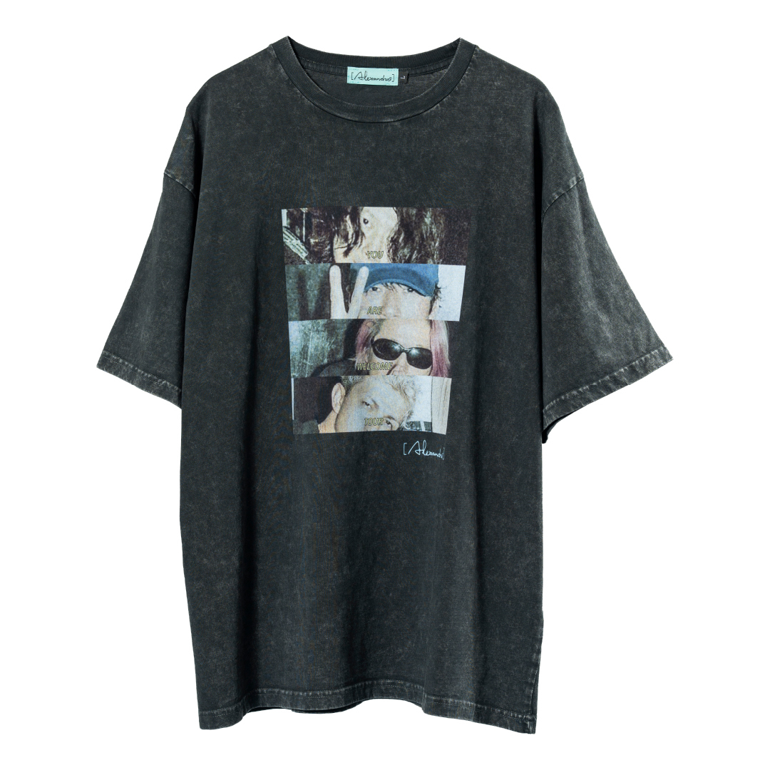 YAW TOUR TEE B (SUMIKURO) ..会場販売価格:4,700円 