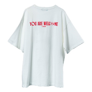 YAW TOUR TEE B (WHITE) ..会場販売価格:4,700円 