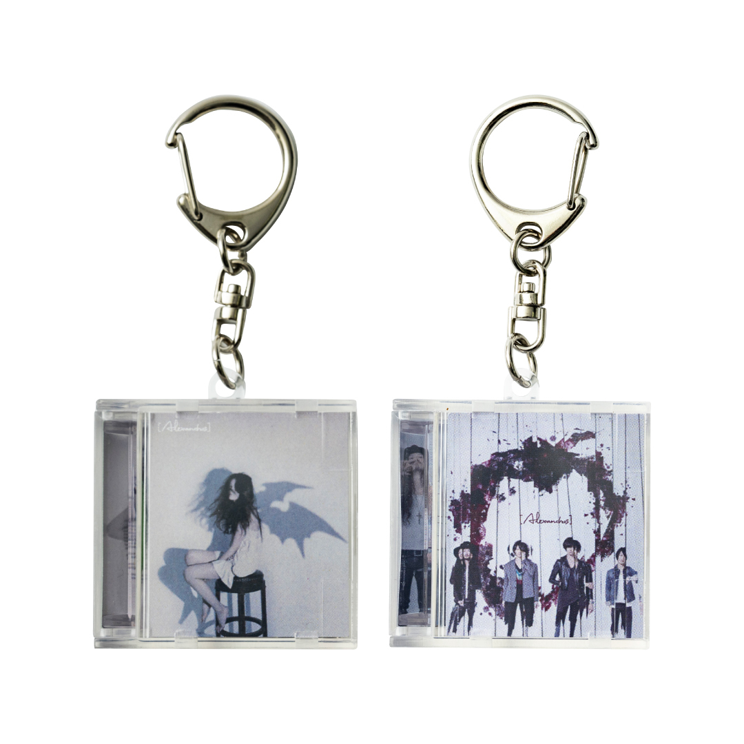 CD KEYCHAIN（2type）..会場販売価格:1,200円 　