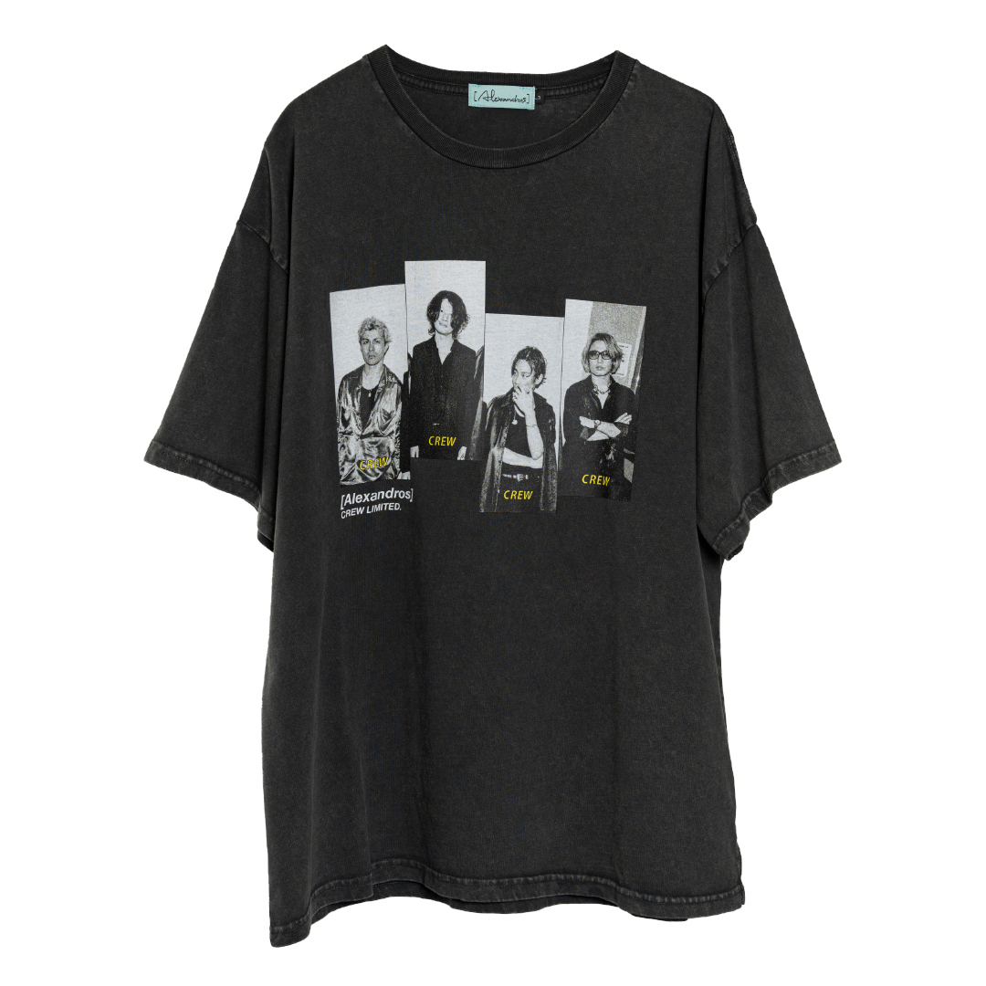 【[Alexandros]ファンクラブ会員限定】[Alexandros]CREW LIMITED TEE'26（SUMIKURO）会場販売価格:4,700円