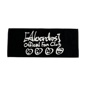 【[Alexandros]ファンクラブ会員限定】[Alexandros]CREW LIMITED FACE TOWEL'26　会場販売価格:2,200円 