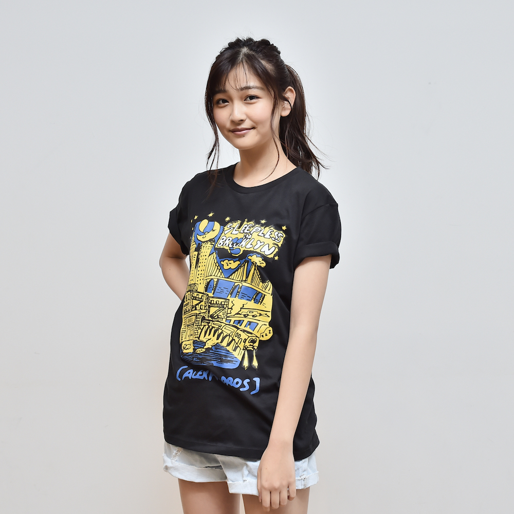 Sleepless in Brooklyn TEE (BLACK)