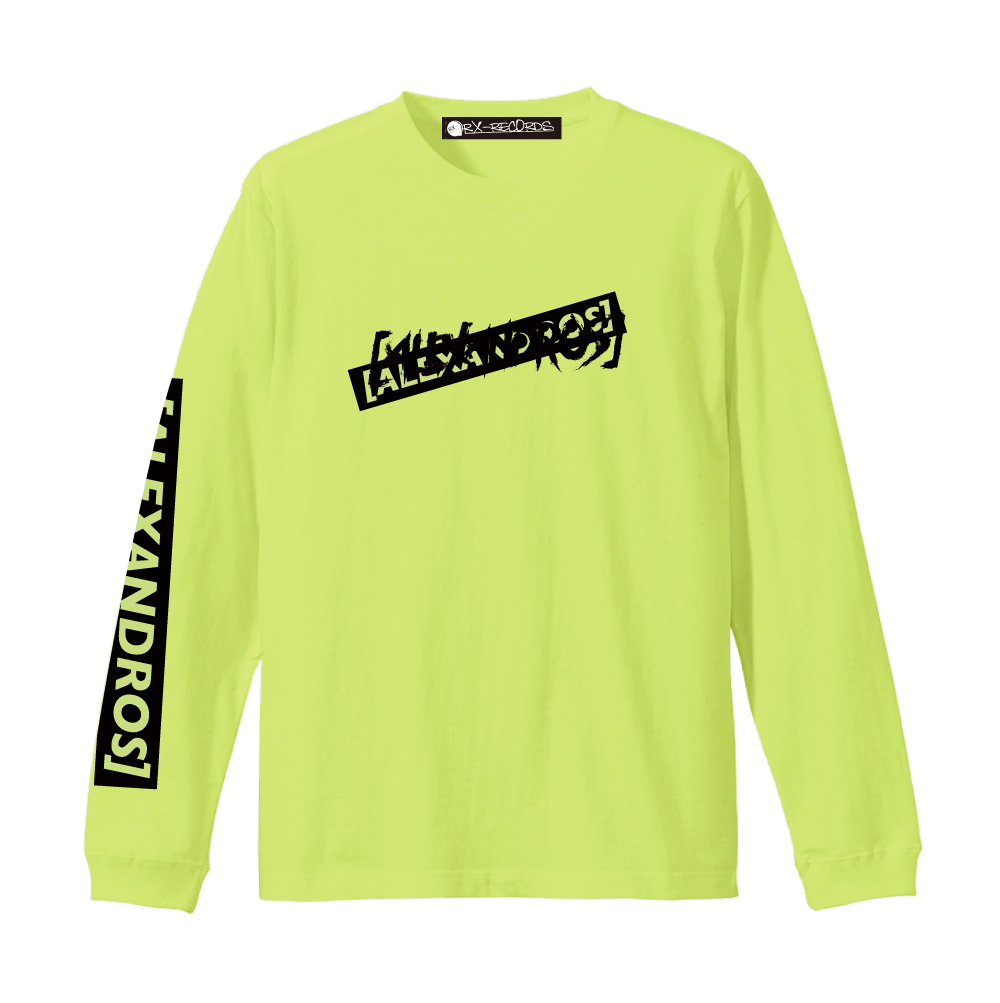 【NEW】LONG SLEEVE TEE (SAFETY GREEN)