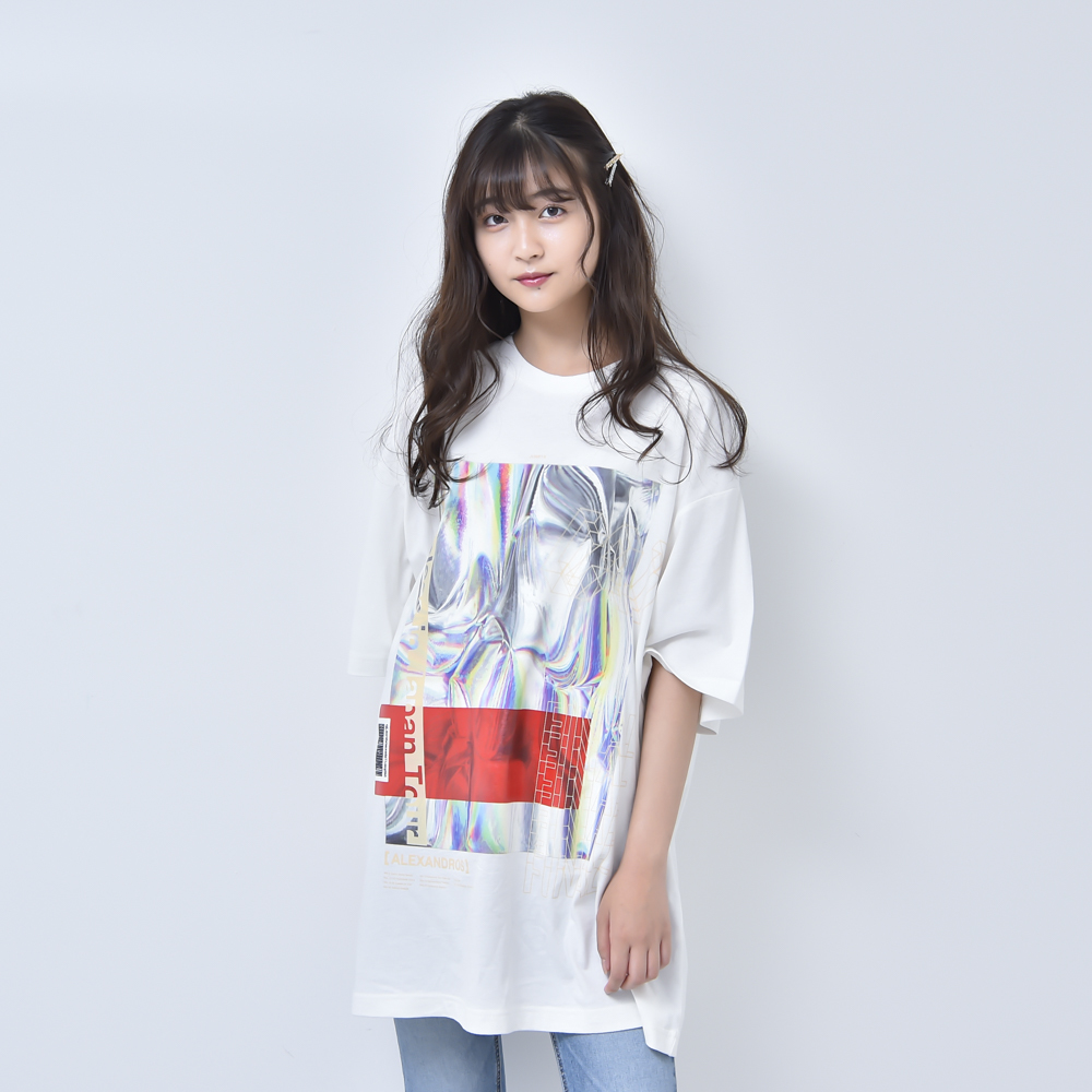 【NEW】HOLOGRAPHIC TEE (WHITE)(Sleepless in Japan Arena Tour FINAL限定)