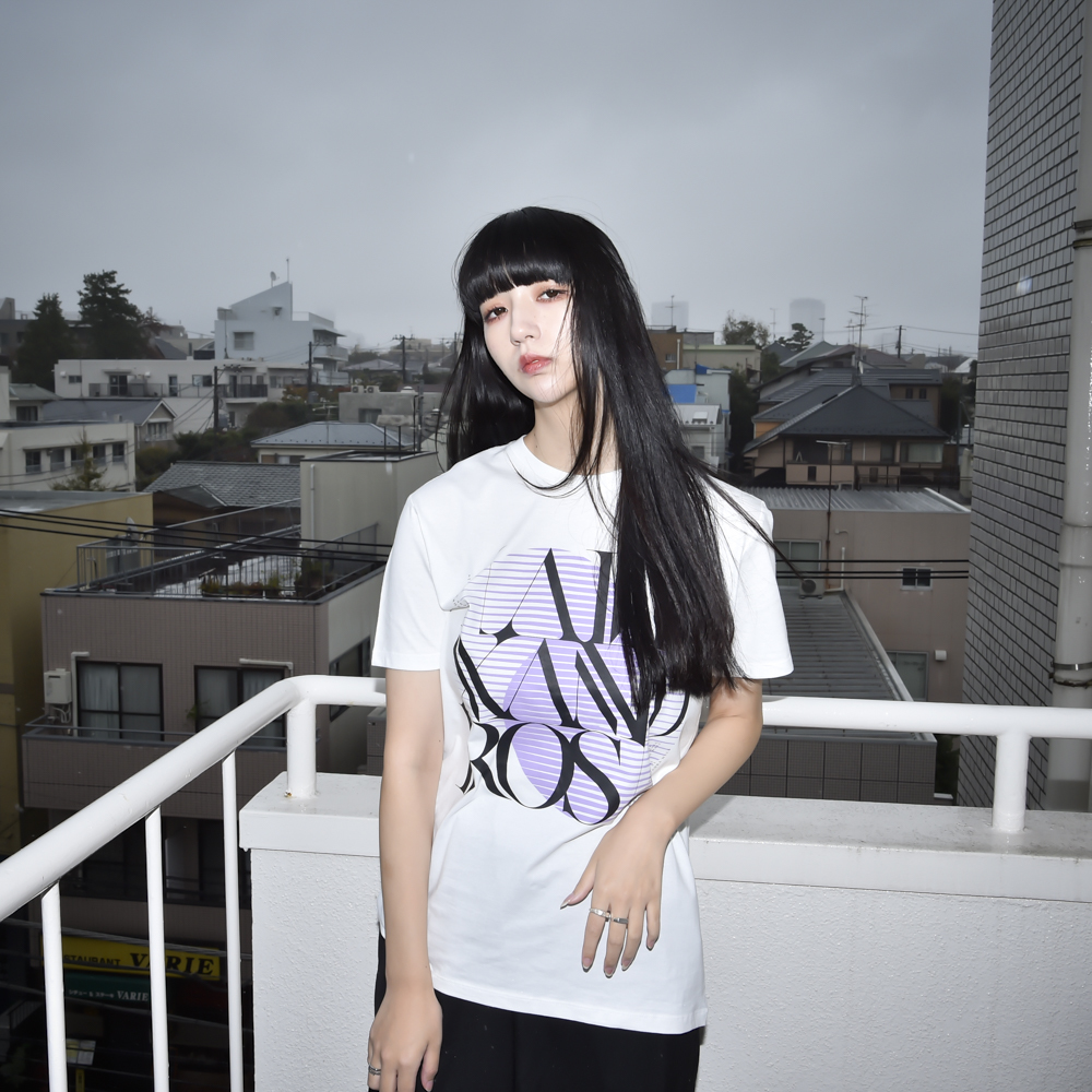 9th Anniv. SQUARE LOGO TEE(WHITE)