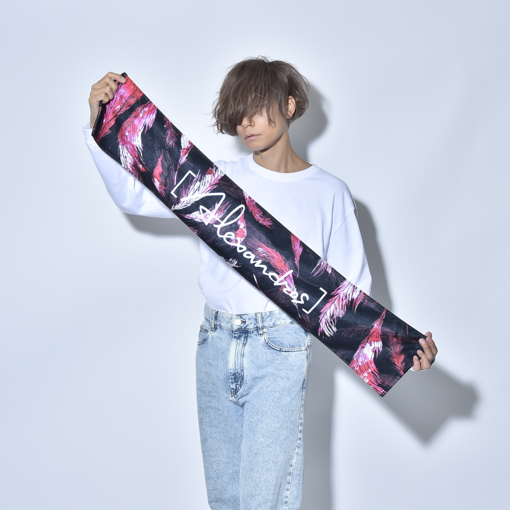 MUFFLER TOWEL(RED) [Alexandros]