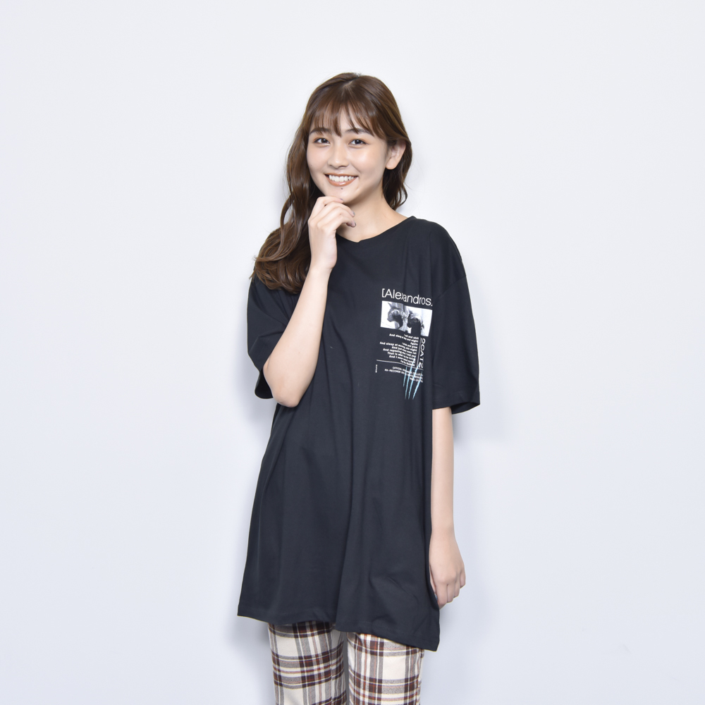 2CAT2 TEE(BLACK)