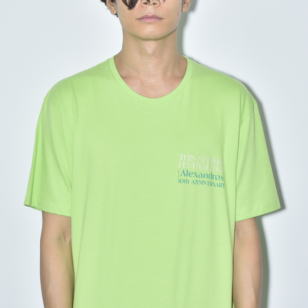【NEW】THIS SUMMER FESTIVAL 2020 TEE(LIME)