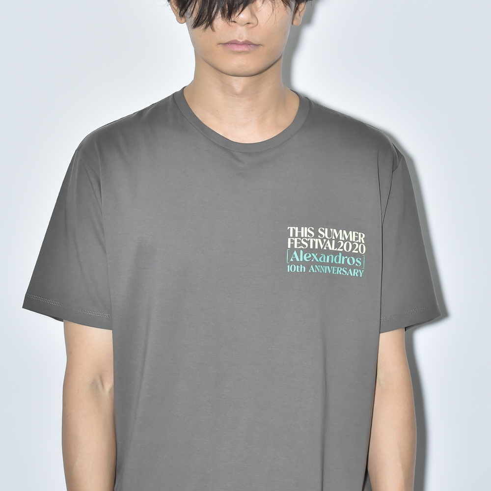 THIS SUMMER FESTIVAL 2020 TEE(CHARCOAL)