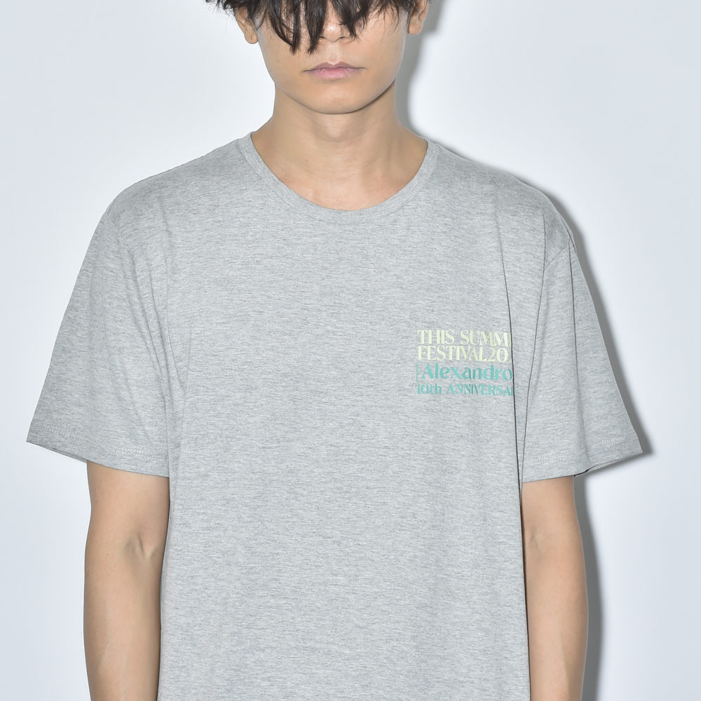 THIS SUMMER FESTIVAL 2020 TEE(GREY)