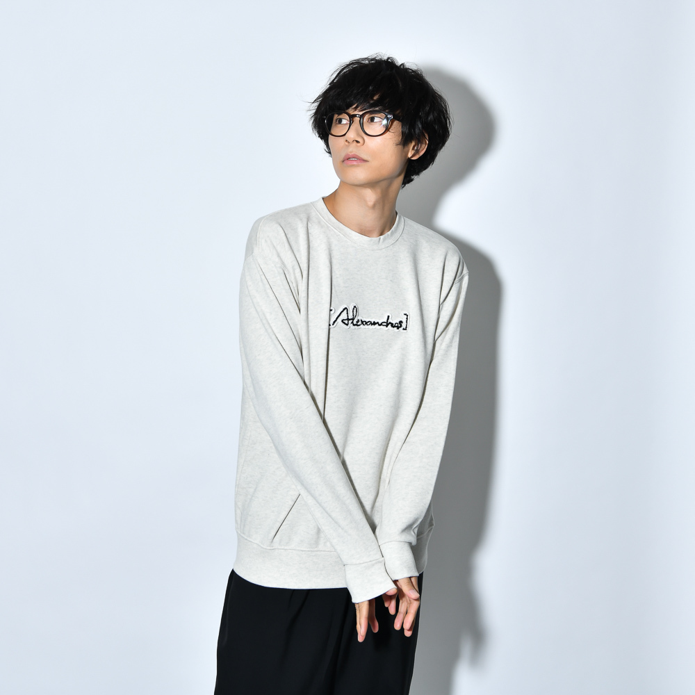 Patch Sweat Shirt (OatMeal)