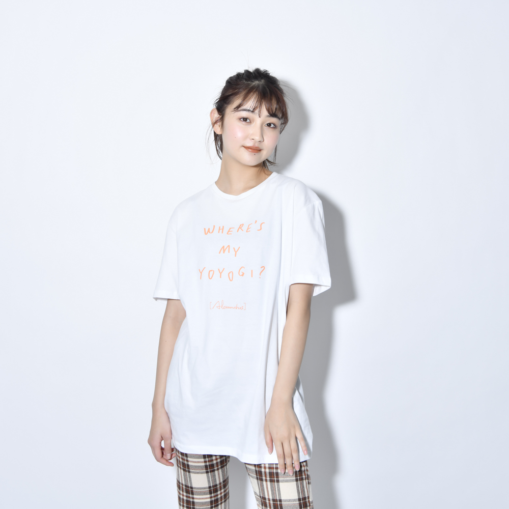 【NEW】Where's My Yoyogi? LOGO TEE (White)