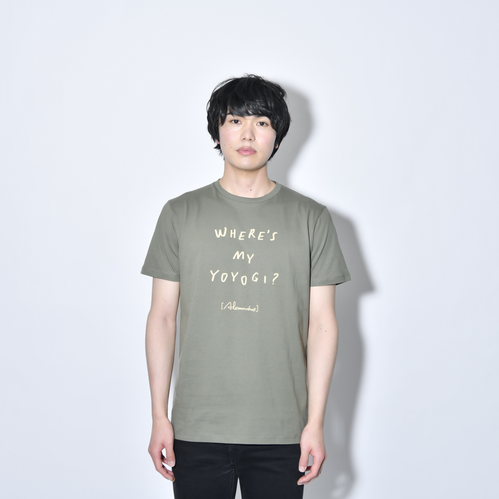 【NEW】Where's My Yoyogi? LOGO TEE (Army Green)