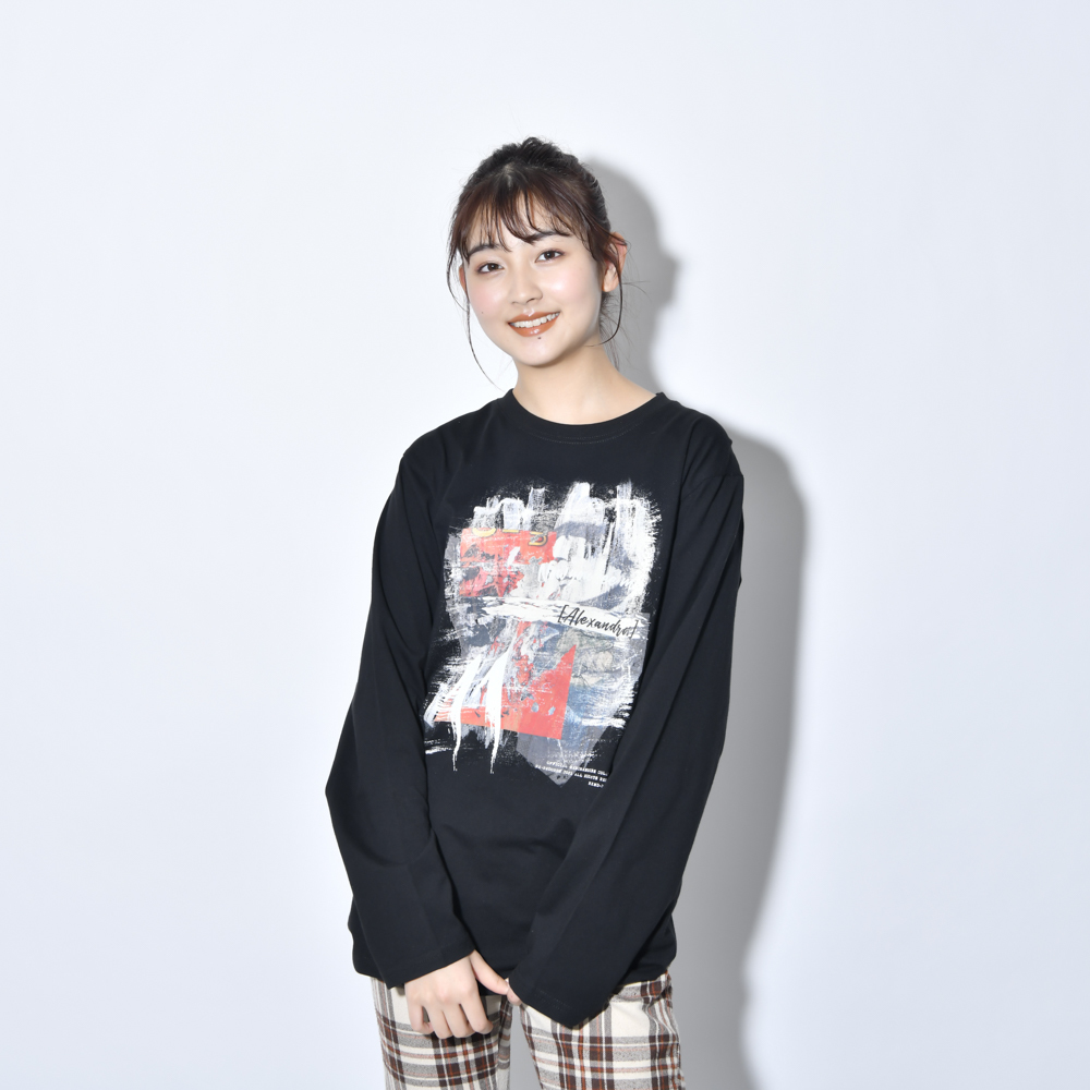 【NEW】Fluid Motion Long Sleeve Tee (Black)