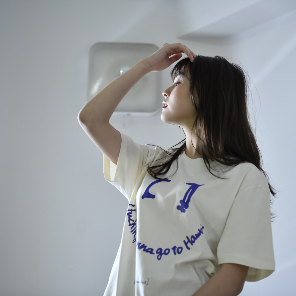 【NEW】I fucking wanna go to Hawaii Tee A (Natural)