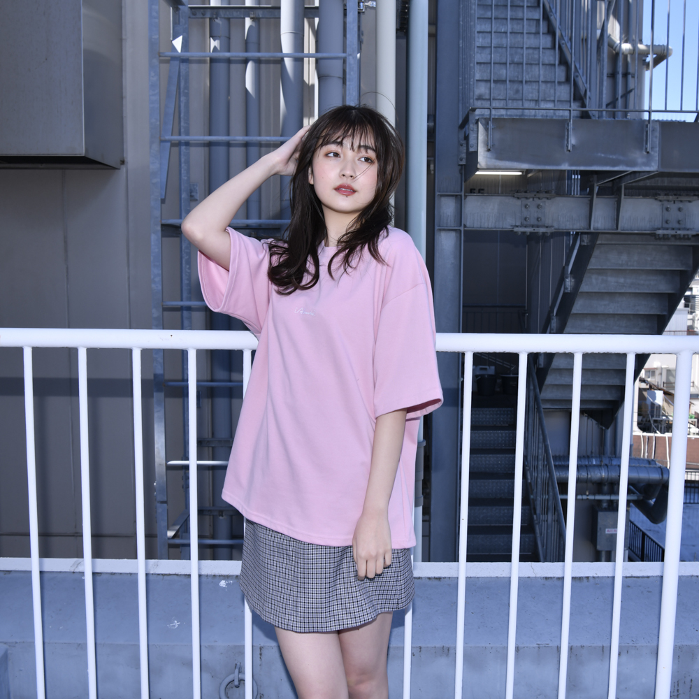 Stetch Logo Tee (Pink)