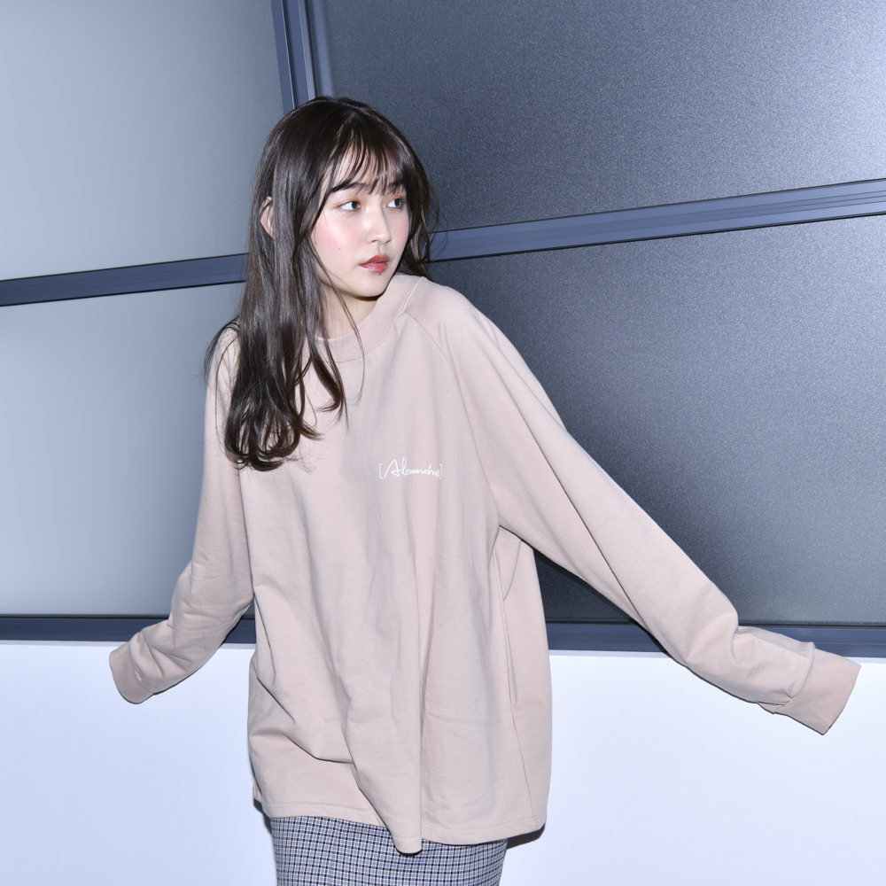【NEW】Mockneck Sweatshirt (Brown)