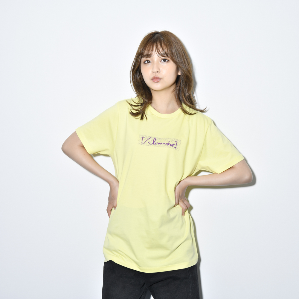 【NEW】Sketch Logo Tee(Light Yellow)