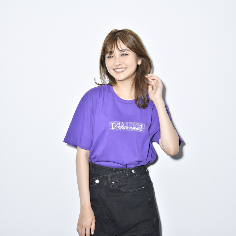 【NEW】Sketch Logo Tee(Purple)