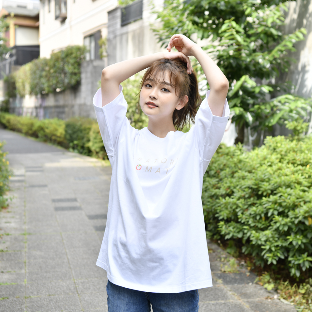 【NEW】 ALEATORIC TOMATO Tee A(Beige Logo)