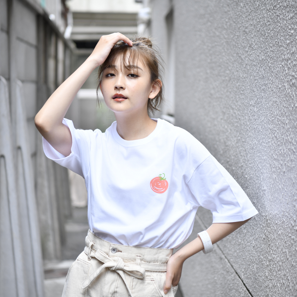 【NEW】 ALEATORIC TOMATO Tee B(White)