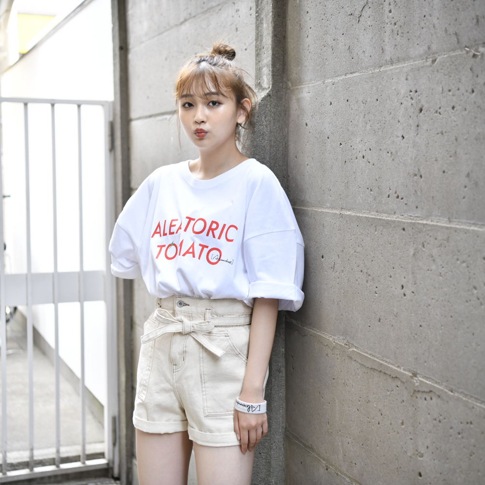 【NEW】 ALEATORIC TOMATO Tee C(White)