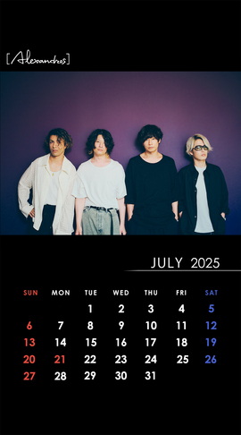 CALENDAR 2025.07